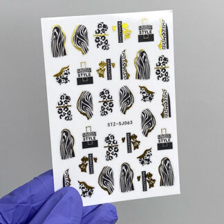 Наклейки Nail Sticker STZ-SJ063