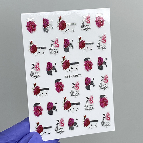 Наклейки Nail Sticker STZ-SJ071