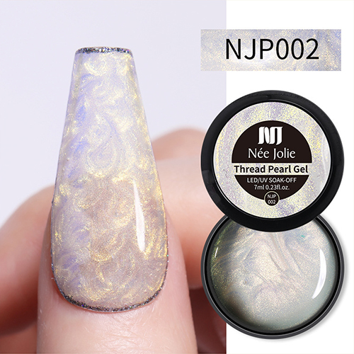 Перлинний гель Nee Jolie Thread Pearl Gel 002, 7 мл