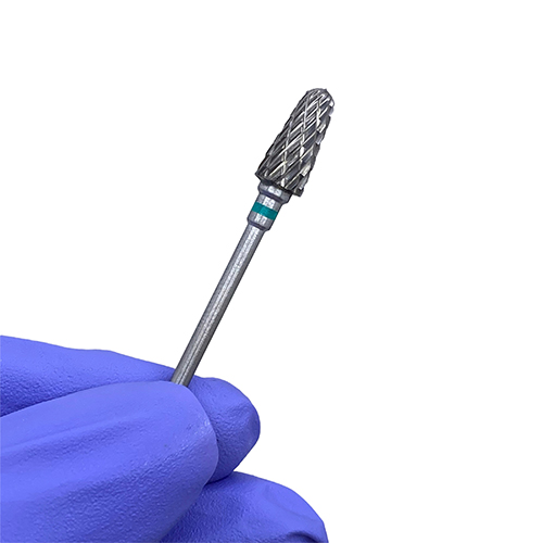 Фреза твердосплавна Cone Bit, зелена насічка