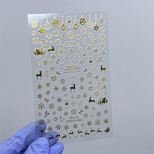 Наклейки Nail Sticker F283 (колір: золото)