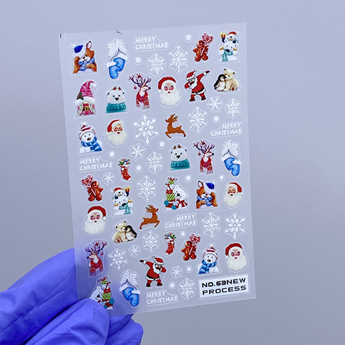Наклейки Nail Sticker NO63
