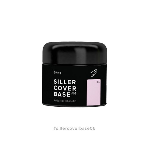 Siller Cover Base №6 – камуфлююча база (світло-рожева), 30 мл