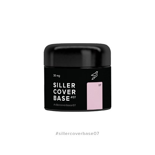 Siller Cover Base №7 – камуфлююча база (світло-персиковий), 30 мл