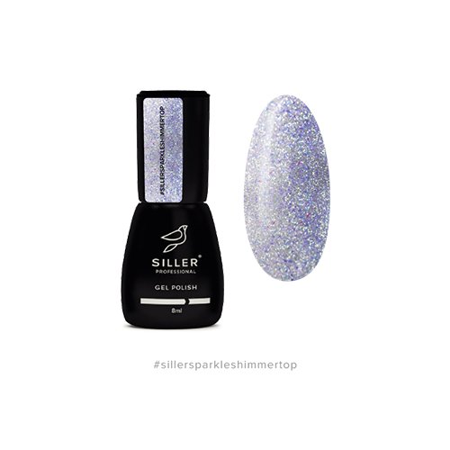 Siller Top Sparkle Shimmer - топ з бліскучими блискітками, 8 мл