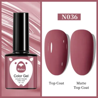 Гель-лак Rsiiey Color Gel N036, 7.3 мл
