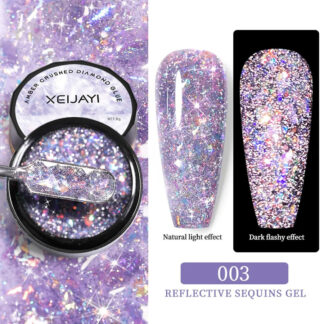 Світловідбиваючий гель XEIJAYI Reflective Sequins Gel 003