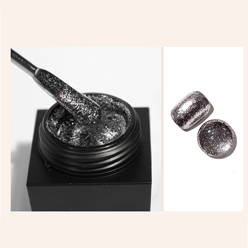 Гель декоративний Shiny Platinum Gel Monja 04 (Black)