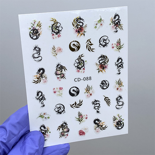 Наклейки Nail Sticker CD-088
