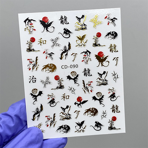 Наклейки Nail Sticker CD-090
