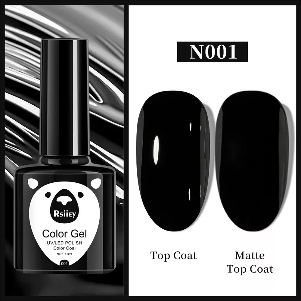 Гель-лак Rsiiey Color Gel N001, 7.3 мл