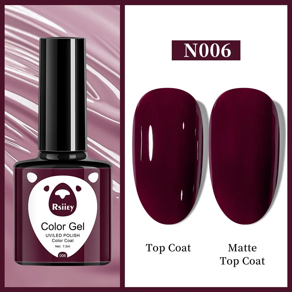 Гель-лак Rsiiey Color Gel N006, 7.3 мл