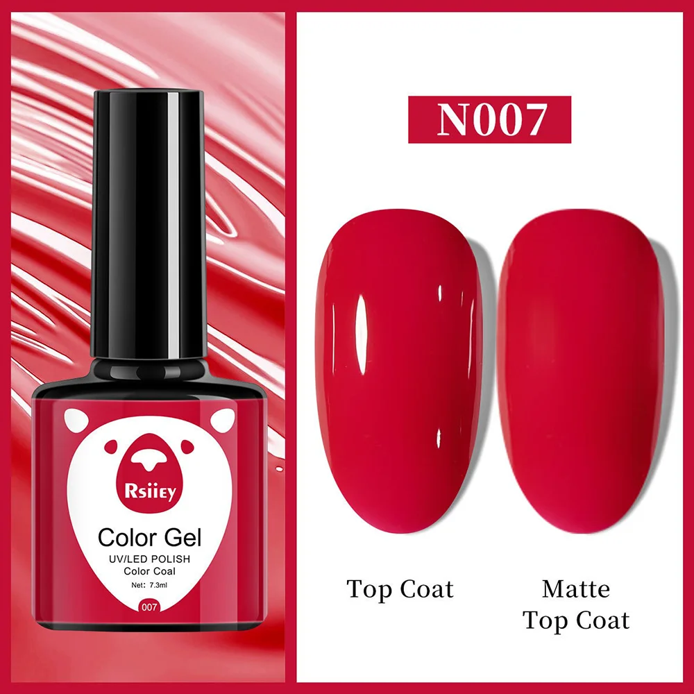 Гель-лак Rsiiey Color Gel N007, 7.3 мл