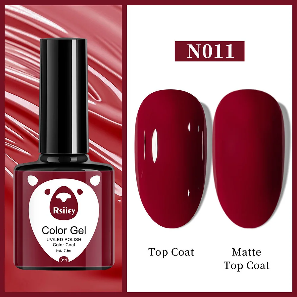 Гель-лак Rsiiey Color Gel N011, 7.3 мл
