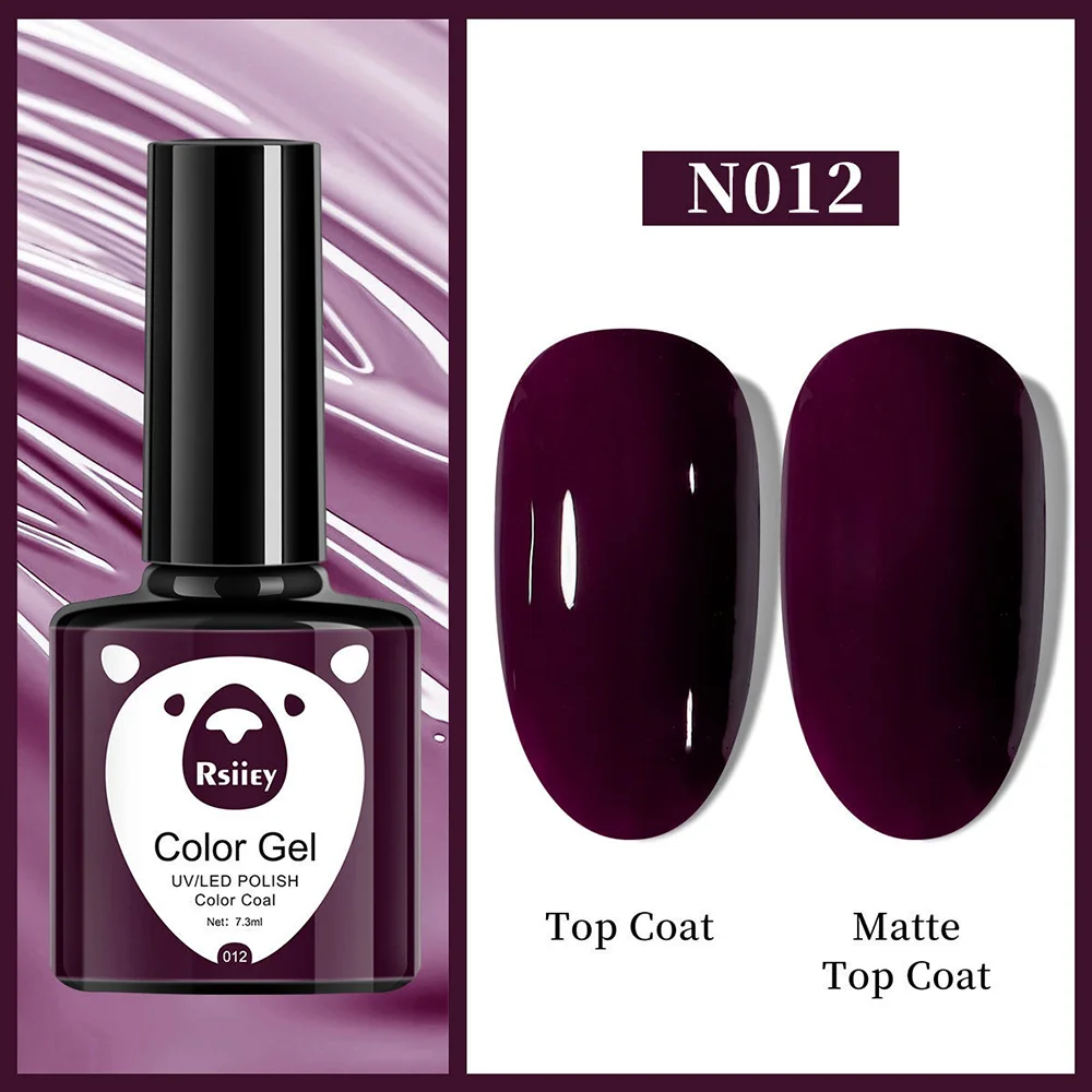 Гель-лак Rsiiey Color Gel N012, 7.3 мл