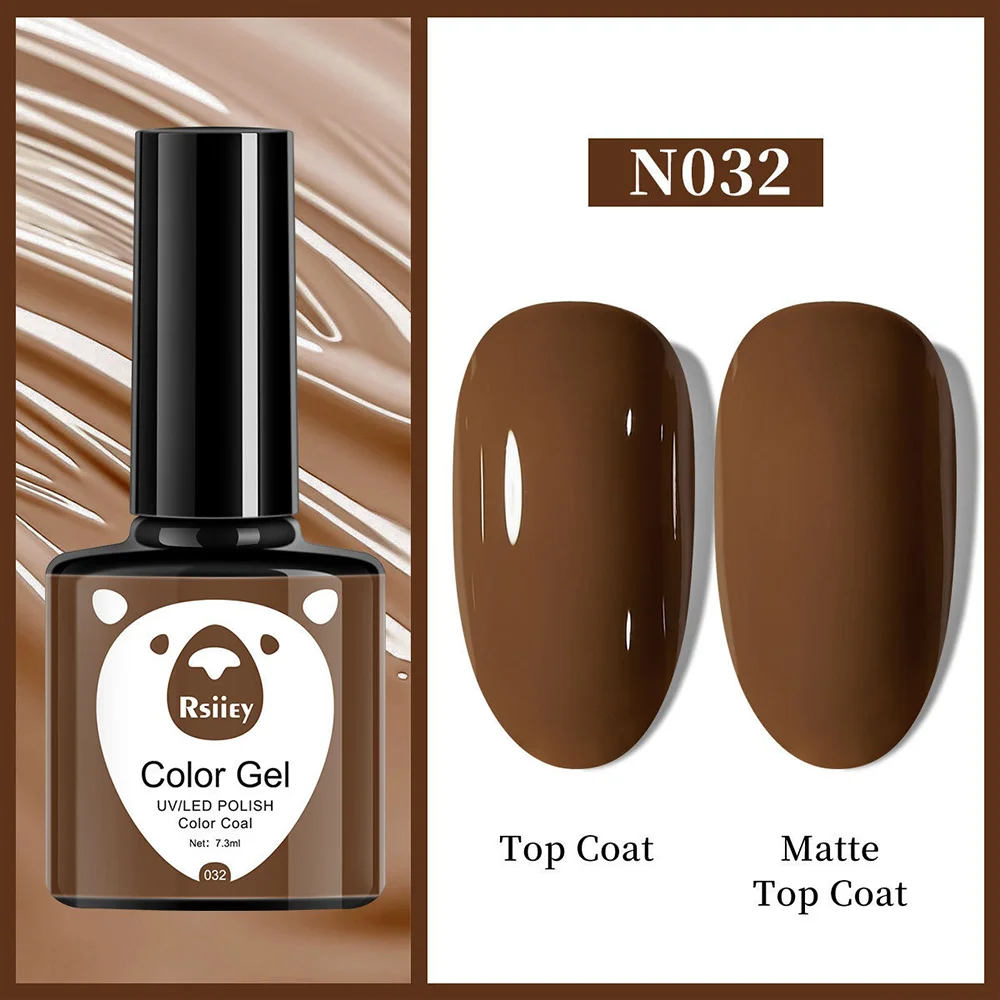 Гель-лак Rsiiey Color Gel N032, 7.3 мл