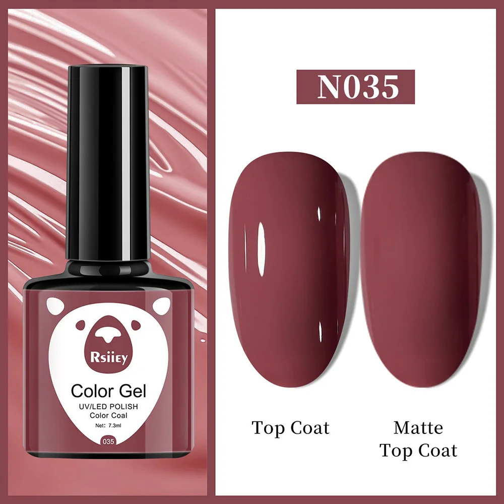 Гель-лак Rsiiey Color Gel N035, 7.3 мл