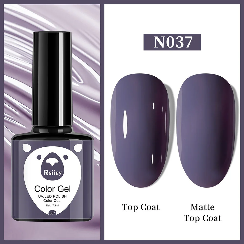Гель-лак Rsiiey Color Gel N037, 7.3 мл