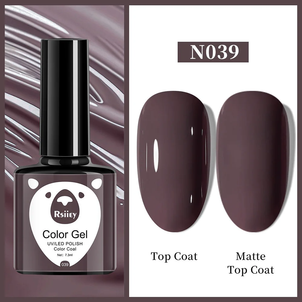 Гель-лак Rsiiey Color Gel N039, 7.3 мл