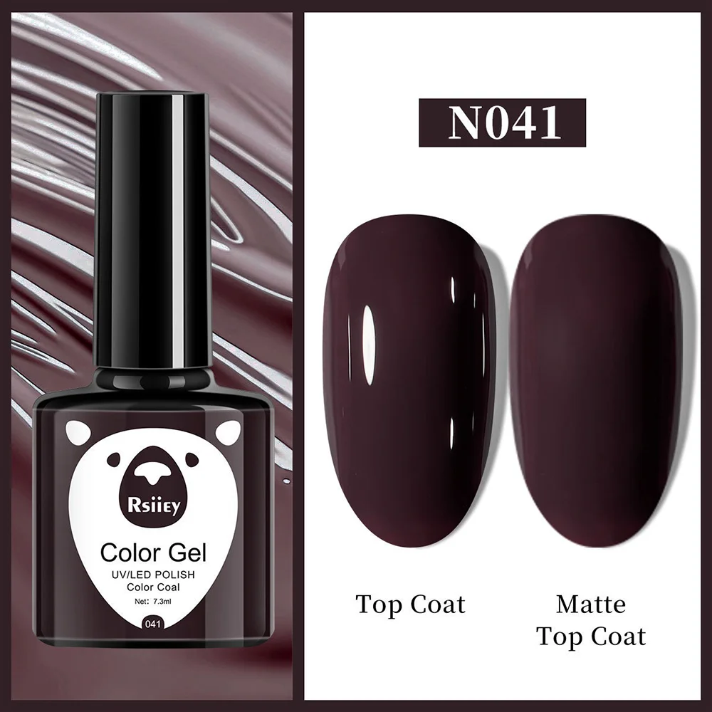 Гель-лак Rsiiey Color Gel N041, 7.3 мл