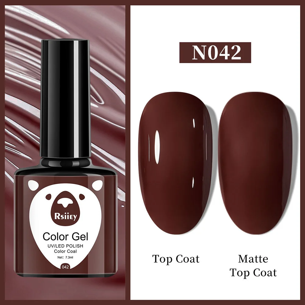 Гель-лак Rsiiey Color Gel N042, 7.3 мл