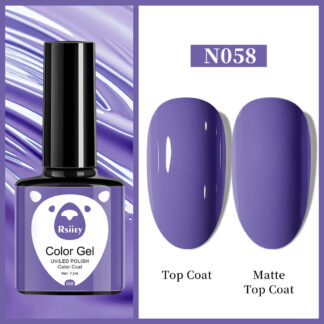Гель-лак Rsiiey Color Gel N058, 7.3 мл
