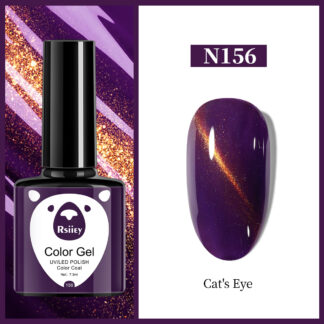 Гель-лак Rsiiey Cat Eye Color Gel N156, 7.3 мл