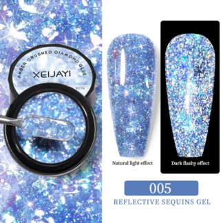 Світловідбиваючий гель XEIJAYI Reflective Sequins Gel 005