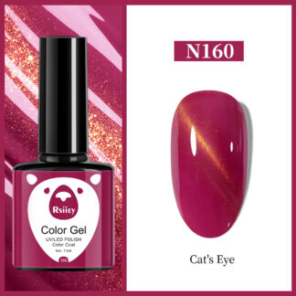 Гель-лак Rsiiey Cat Eye Color Gel N160, 7.3 мл