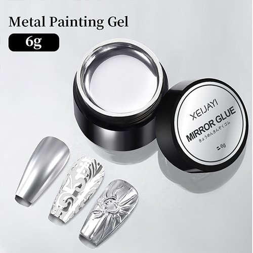 Гель-фарба металева XEIJAYI Mirror Glue, 6g