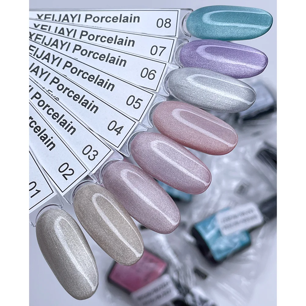 Гель-лак XEIJAYI Porcelain Cat Eye 01, 8 мл - Зображення 2
