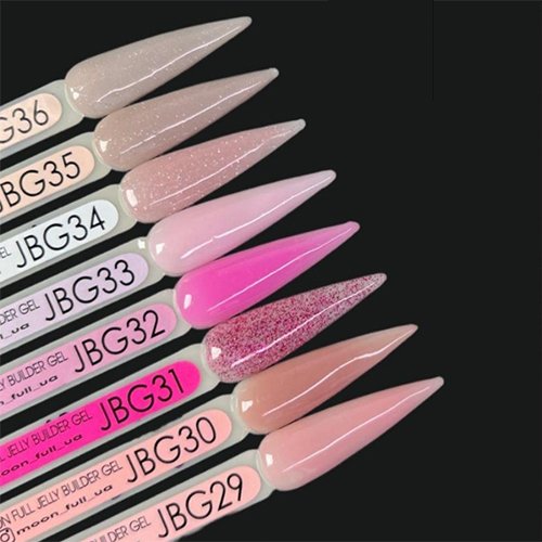 Гель-желе для нарощування нігтів Moon Full Jelly Builder Gel №JBG29, 30 мл