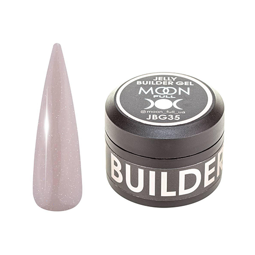 Гель-желе для нарощування нігтів Moon Full Jelly Builder Gel №JBG35, 30 мл