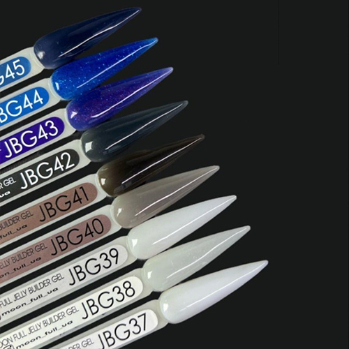 Гель-желе для нарощування нігтів Moon Full Jelly Builder Gel №JBG37-45
