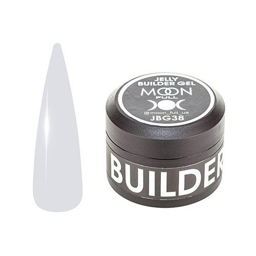 Гель-желе для нарощування нігтів Moon Full Jelly Builder Gel №JBG38, 30 мл
