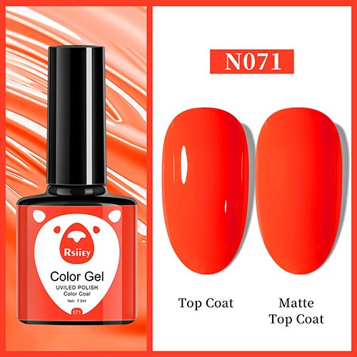 Гель-лак Rsiiey Color Gel N071, 7.3 мл