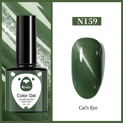 Гель-лак Rsiiey Cat Eye Color Gel N159, 7.3 мл