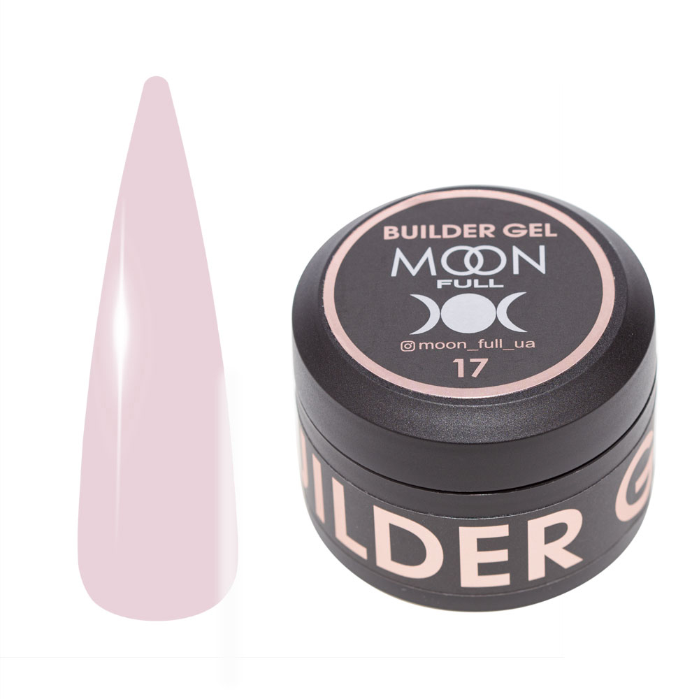 Моделюючий гель Moon Full Builder Gel №017, 30 мл