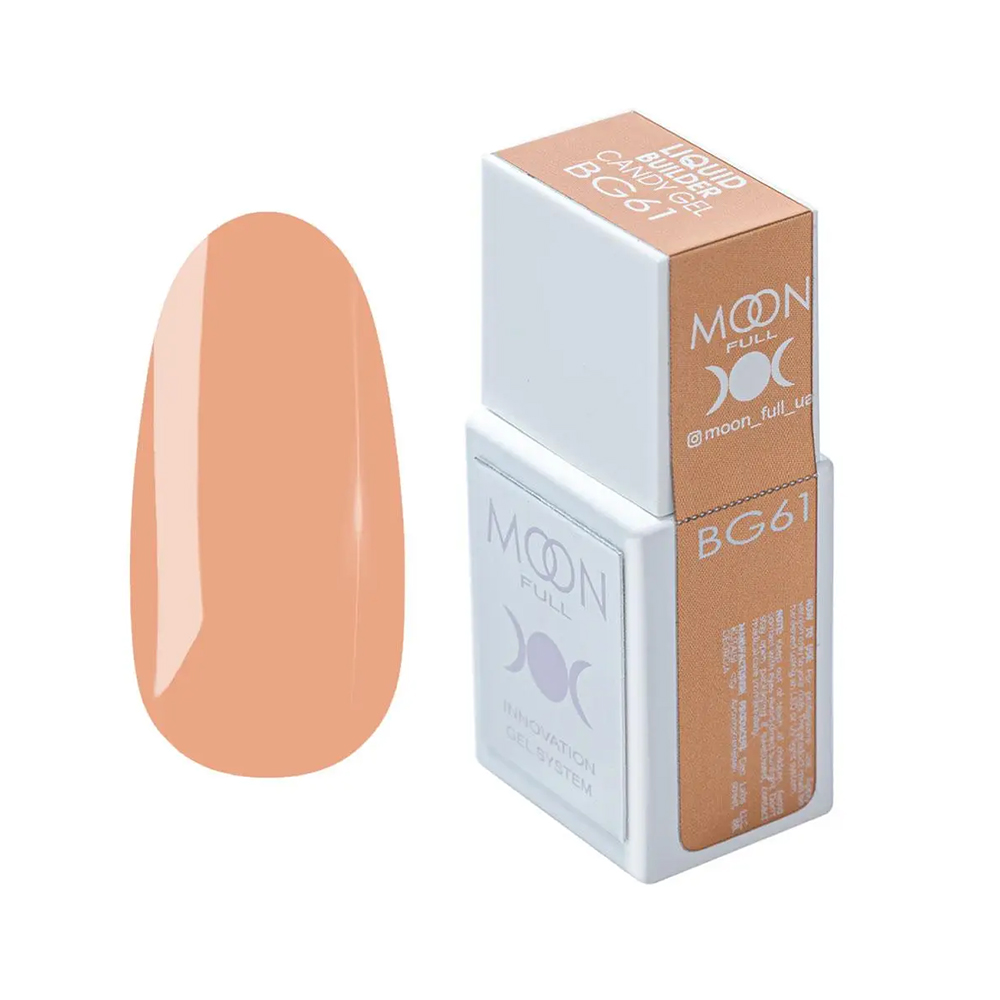 Рідкий гель Moon Full Liquid Builder Gel BG61, 15 мл