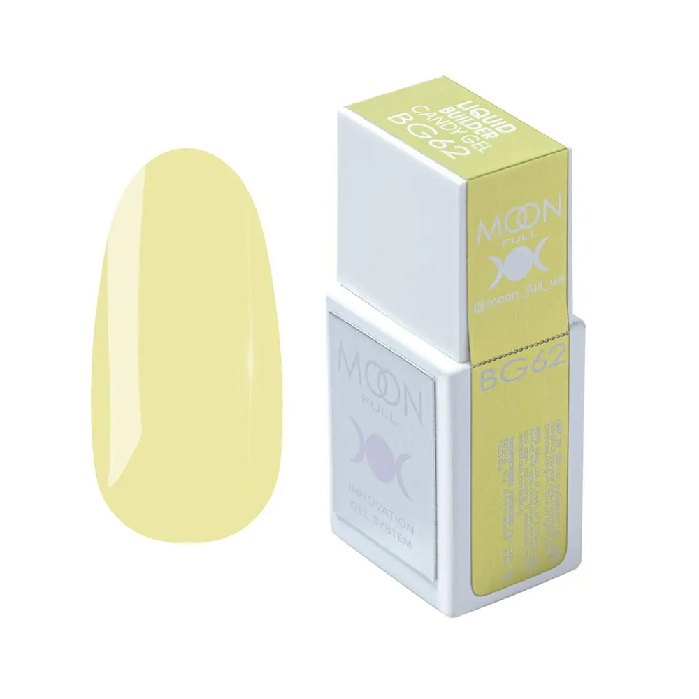 Рідкий гель Moon Full Liquid Builder Gel BG62, 15 мл