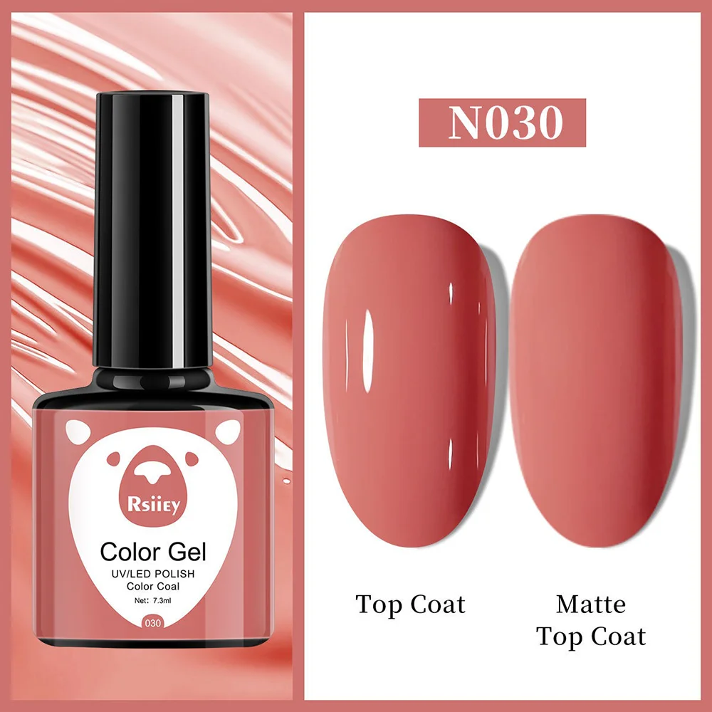 Гель-лак Rsiiey Color Gel N030, 7.3 мл