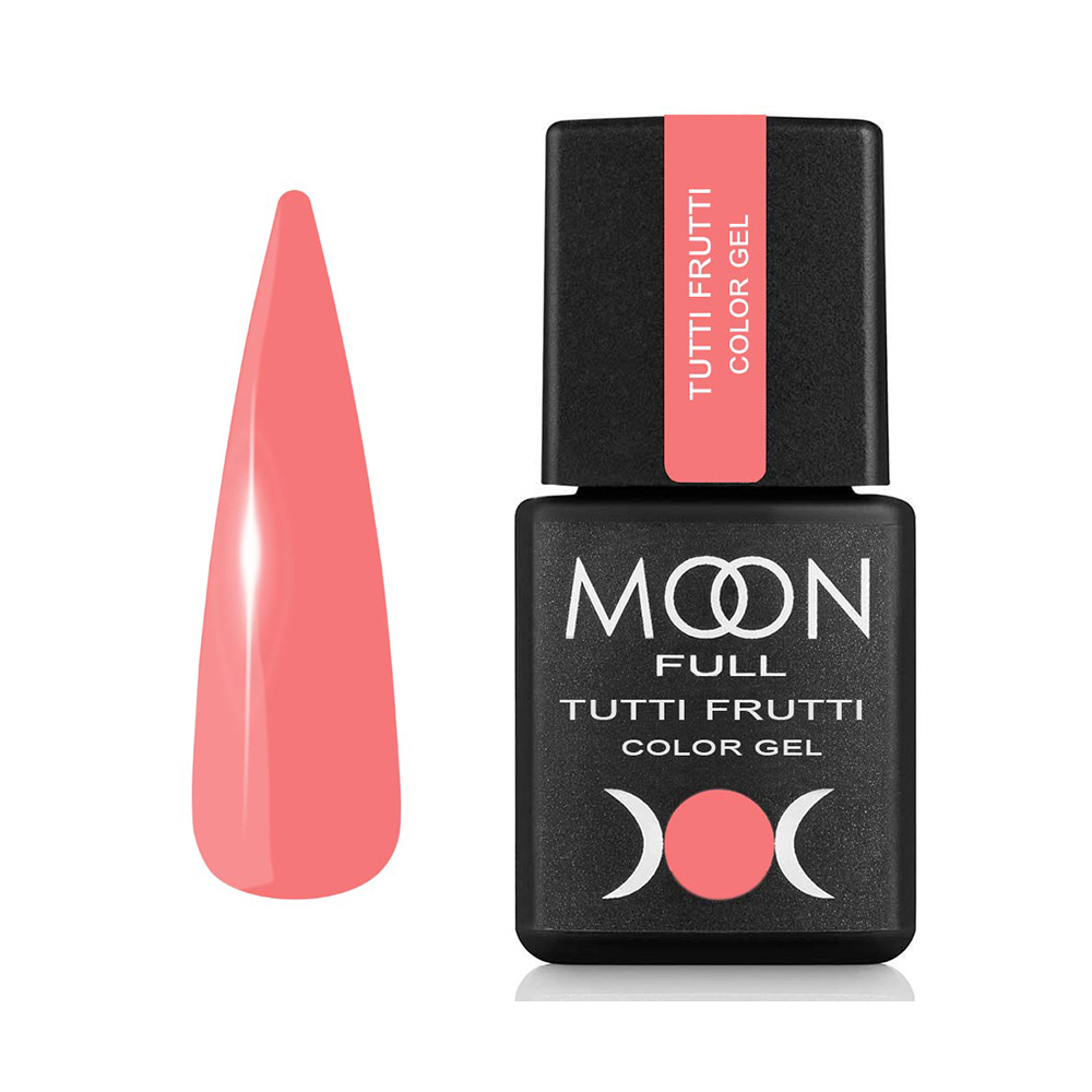 Гель-лак Moon Full Tutti Frutti Color Gel №922 блідо-кораловий, 8 мл