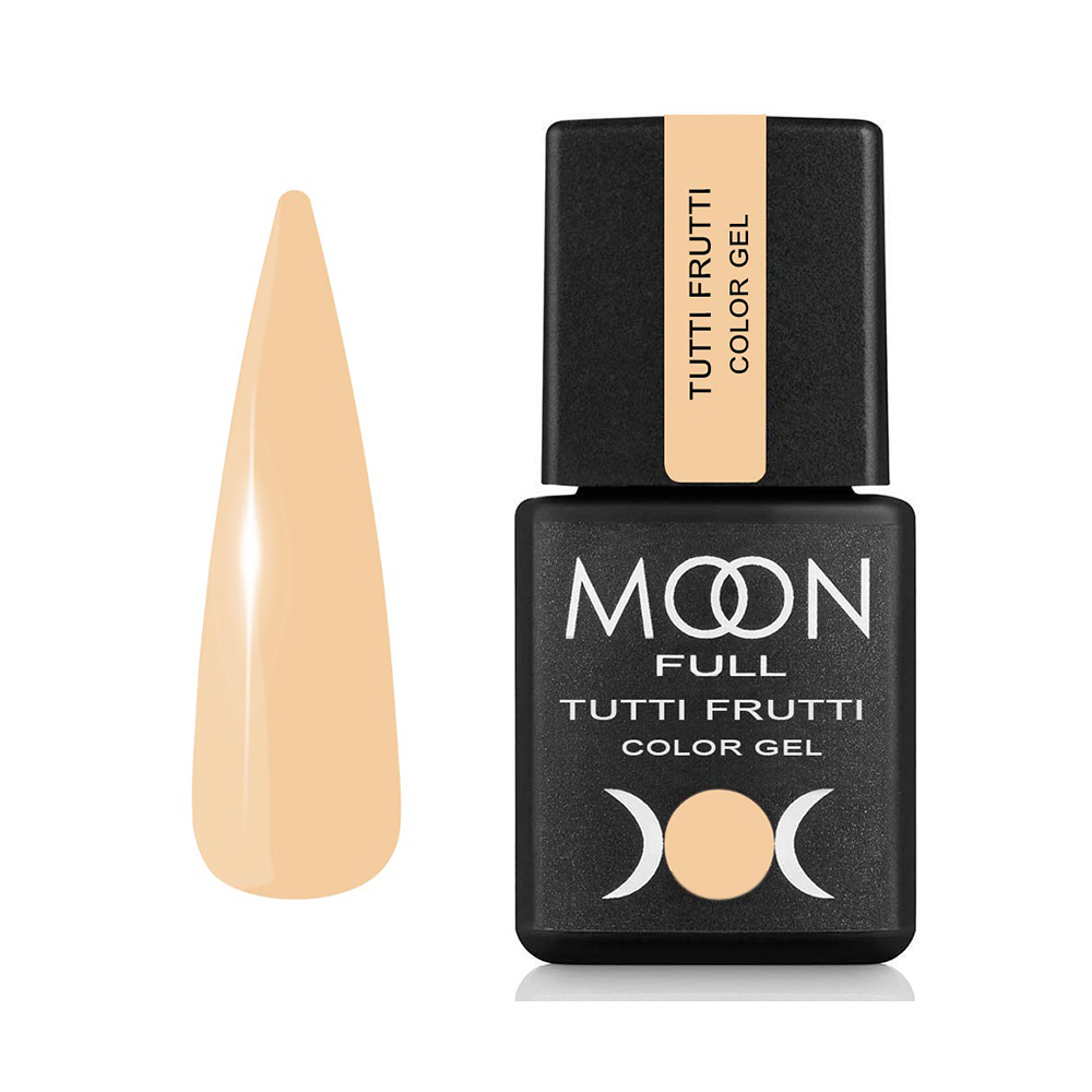 Гель-лак Moon Full Tutti Frutti Color Gel №923 світло-персиковий, 8 мл