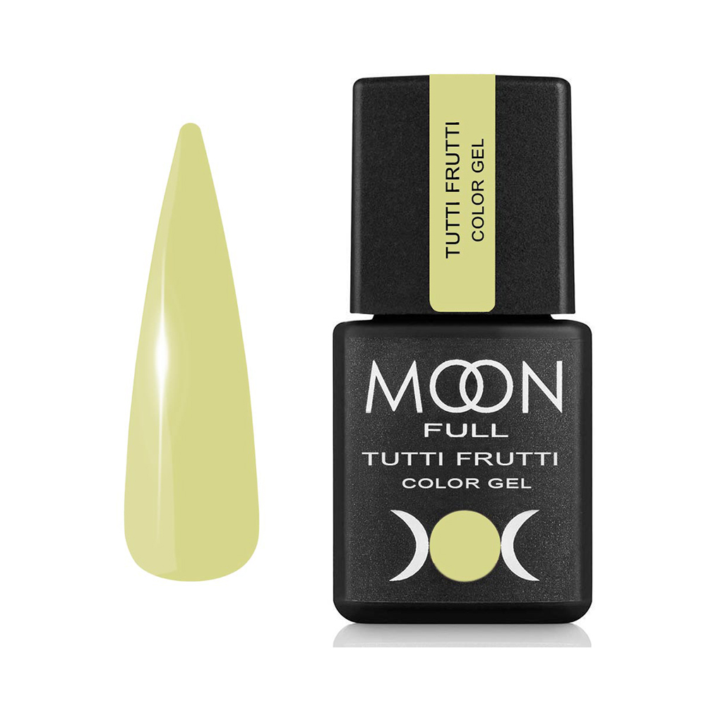 Гель-лак Moon Full Tutti Frutti Color Gel №925 світло-оливковий, 8 мл
