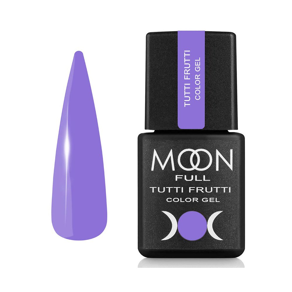 Гель-лак Moon Full Tutti Frutti Color Gel №930 лавандовий, 8 мл