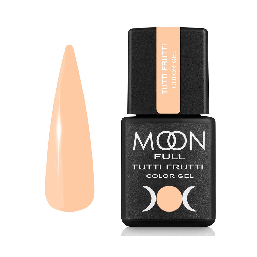 Гель-лак Moon Full Tutti Frutti Color Gel №932 світло-персиковий , 8 мл