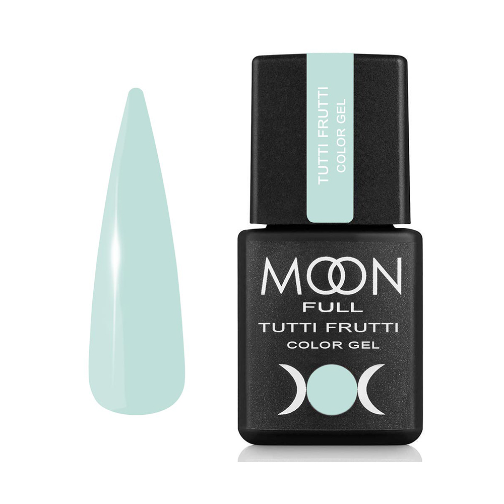 Гель-лак Moon Full Tutti Frutti Color Gel №934 ніжна м'ята, 8 мл