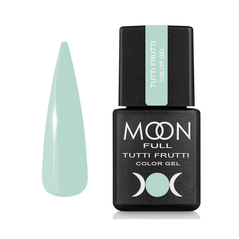Гель-лак Moon Full Tutti Frutti Color Gel №936 світло-м'ятний, 8 мл