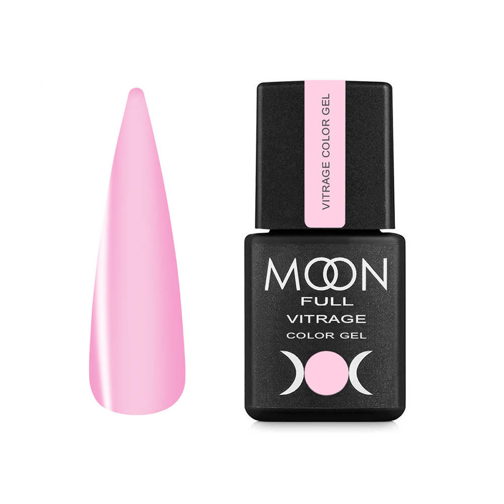 Гель-лак Moon Full Vitrage Collor Gel №01 8 мл