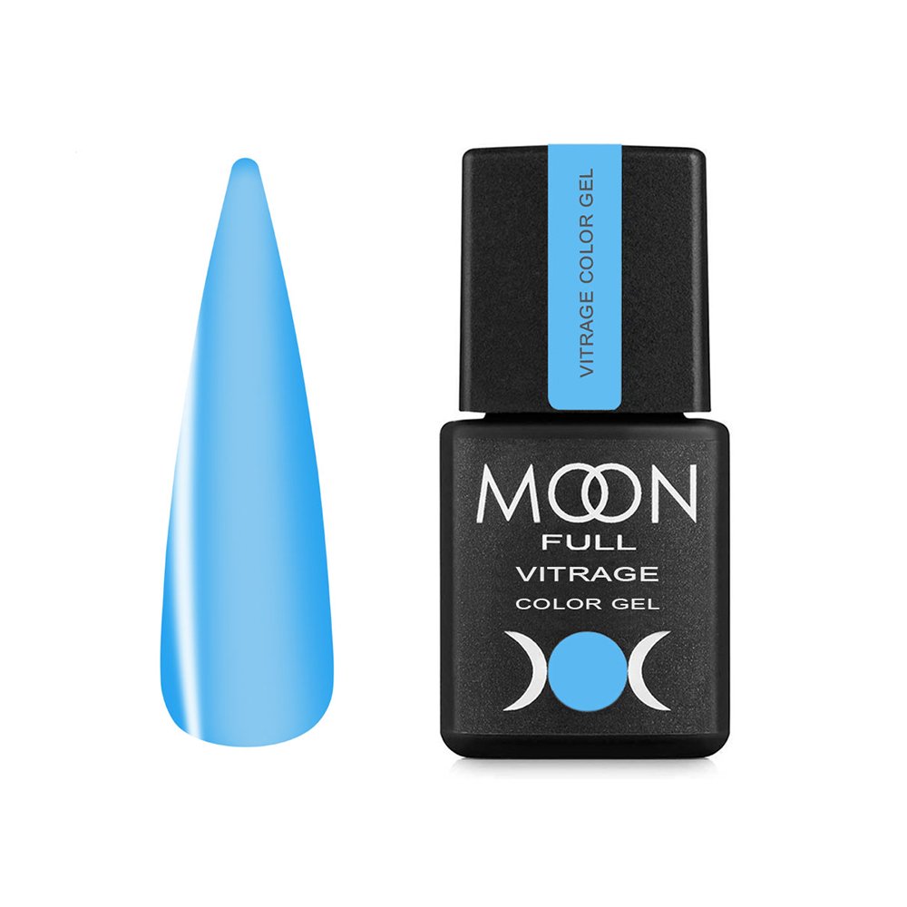Гель-лак Moon Full Vitrage Collor Gel №06, 8 мл